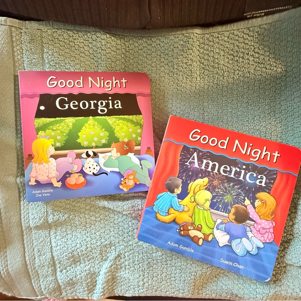 Good Night Georgia and America Children's Books